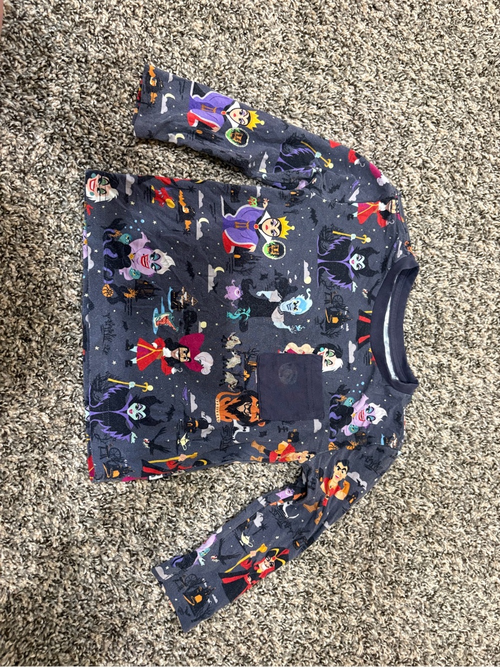 Little sleepies  Disney villains tee